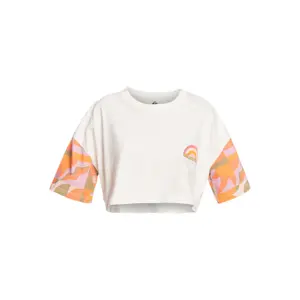 T-shirt crop femme Quiksilver Maxi Bloc image-0