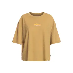 T-shirt crop femme Quiksilver friend Waffle image-0