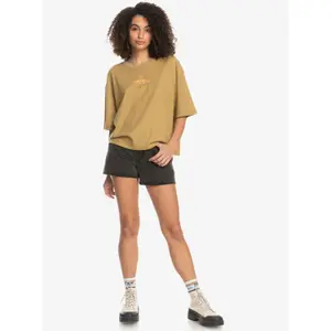 T-shirt crop femme Quiksilver friend Waffle image-4