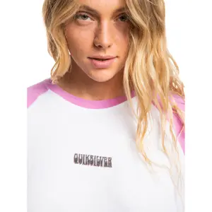 T-shirt femme Quiksilver Colorblock Raglan Screen image-4