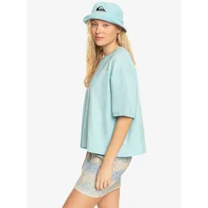 T-shirt femme Quiksilver Stm Boyfriend Crop Logo image-2