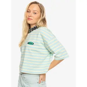 T-shirt crop femme Quiksilver Stm 90S image-2