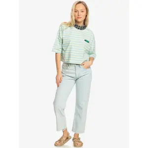 T-shirt crop femme Quiksilver Stm 90S image-1