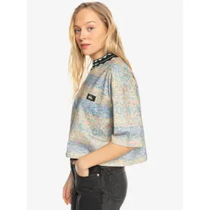 T-shirt crop femme Quiksilver Stm 90S image-2