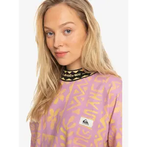 T-shirt crop femme Quiksilver Stm 90S image-4