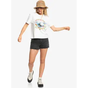 T-shirt femme Quiksilver Hair Metal image-1