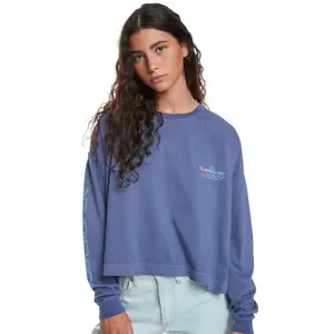 T-shirt femme Quiksilver Oversized Mineral image-0
