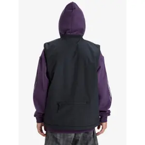Sleeveless snowboard jacket Quiksilver Wasted image-4