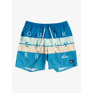 Short de bain Quiksilver Word Block Volley 17 image-1