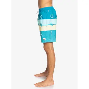 Short de bain Quiksilver Word Block Volley 17 image-4