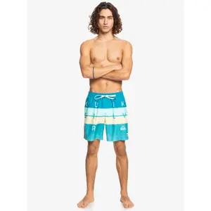 Short de bain Quiksilver Word Block Volley 17 image-5