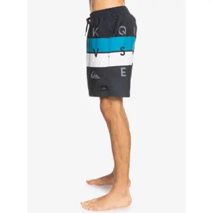 Short de bain Quiksilver Word Block Volley 17 image-4