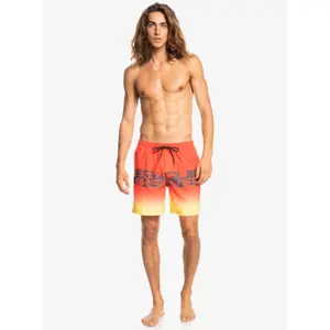 Short de bain Quiksilver Wordblock Volley image-3