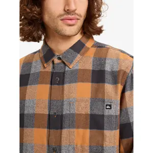 Long sleeve shirt Quiksilver Motherfly Plaid image-6