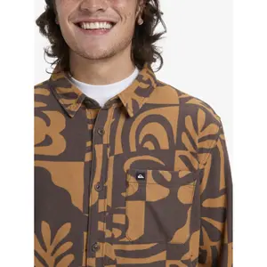 Shirt met lange mouwen Quiksilver Motherfly Printed image-6