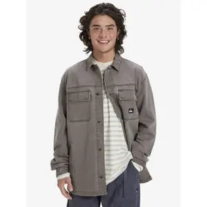 Long sleeve shirt Quiksilver Mohab Washed Twill image-1