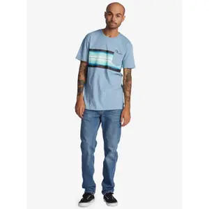 T-shirt teinture en resine avec poche Quiksilver image-2