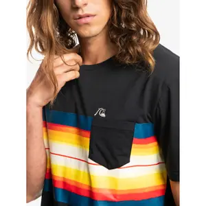 T-shirt teinture en resine avec poche Quiksilver image-4
