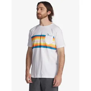 Resinfärgad t-shirt med ficka Quiksilver image-3