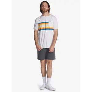 Resinfärgad t-shirt med ficka Quiksilver image-5