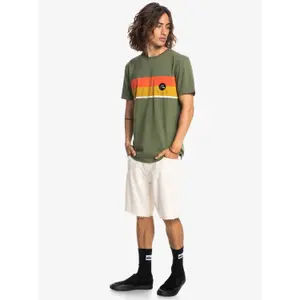 T-shirt Quiksilver Multiply Stripe image-2