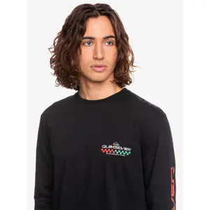 T-shirt manches longues Quiksilver Scripted Game image-4