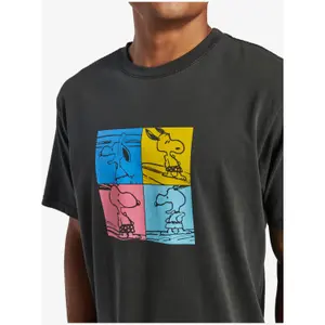 T-shirt Quiksilver Peanuts Blockhead image-6