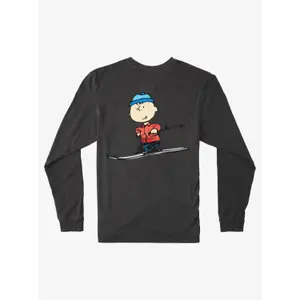 T-shirt manches longues Quiksilver Peanuts Downhill Fun image-3
