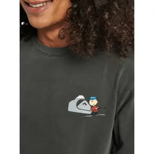 T-shirt manches longues Quiksilver Peanuts Downhill Fun image-5