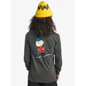 T-shirt manches longues Quiksilver Peanuts Downhill Fun image-4