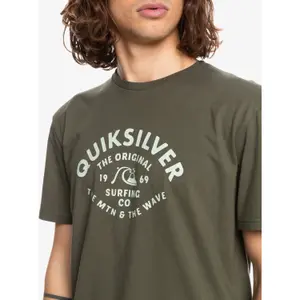 T-shirt Quiksilver Script Talk Front image-4