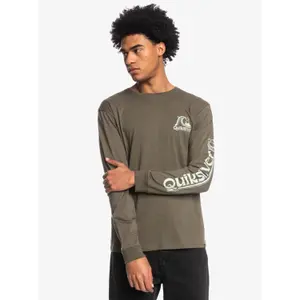 T-shirt à manches longues Quiksilver Rolling Circle image-1
