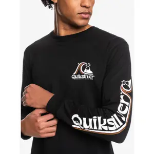 T-shirt à manches longues Quiksilver Rolling Circle image-4