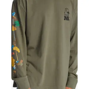 T-shirt Quiksilver Natas Blank Canvas image-6