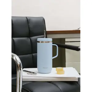 Stainless Steel Insulated Cup with Handle Qwetch image-2