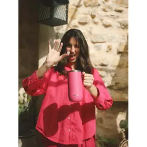 Stainless Steel Insulated Cup with Handle Qwetch image-3