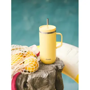Stainless Steel Insulated Cup with Handle Qwetch image-2