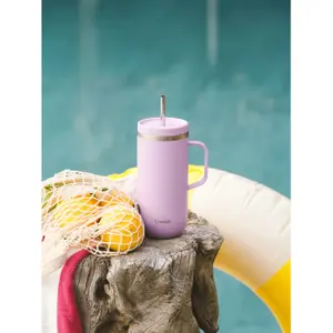 Stainless Steel Insulated Cup with Handle Qwetch image-2