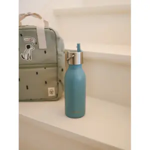 Bottiglia termica in acciaio inox opaco bambino Qwetch image-1
