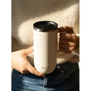 Insulated Stainless Steel Mug Lid Qwetch image-2