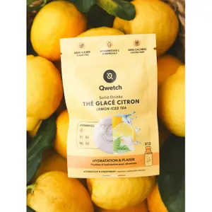 Pastill för vätskeersättning iste citron Qwetch (x12) image-2