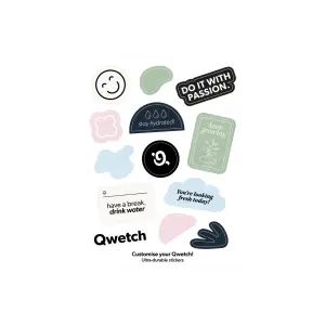 Autocollantes edición permanente Qwetch