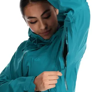 Casaco à prova de água para mulheres Rab Firewall image-6