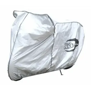 Universal Outdoor Motorcycle Cover Silver R&G Racing image-0