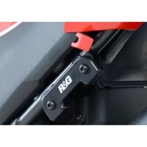 Motorcykel fodstøtte reservedele bagsædebortfaldssæt R&G Racing Honda CBR300RR image-1