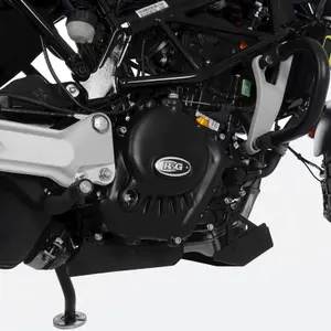 Right Motorcycle Crankcase Cover R&G Racing Race Series Husqvarna Svartpilen 125 image-0