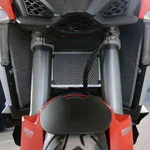 Motorcykleradiatorbeskyttelse i aluminium R&G Racing Ducati MULTISTRADA V4