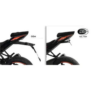 License plate holder R&G Racing KTM RC 125 ABS image-2