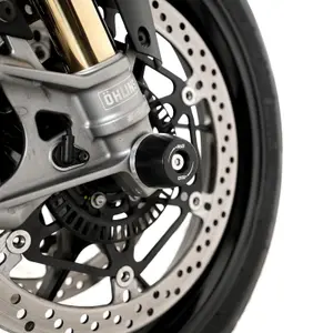 Motorcycle fork protectors R&G Racing Aprilia Tuono 1100 V4 Factory image-4