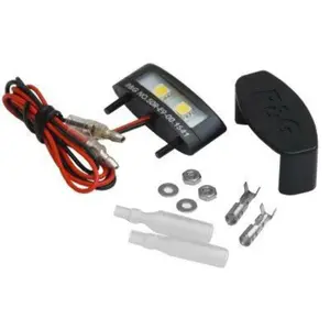 Iluminação de matrícula de moto homologada R&G Racing image-0
